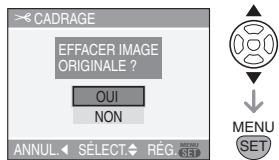 PANASONIC LUMIX DMC-L1K - Appuyez sur ▲/▼ pour sélectionner [OUI] ou [NON], puis appuyez sur [MENU/SET]. - 1