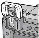 PANASONIC LUMIX DMC-L1K - Fixation du capuchon du viseur - 1
