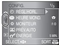 PANASONIC LUMIX DMC-L1K - ■ Changement du réglage de l'horloge - 1