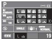 PANASONIC LUMIX DMC-L1K - Appuyez sur [FUNC.1] Ⓐ ou sur [FUNC.2] Ⓑ. - 1