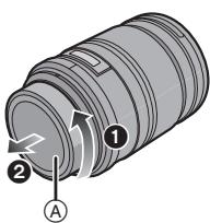 PANASONIC LUMIX DMC-L1K - Fixation/retrait de l'objectif - 1