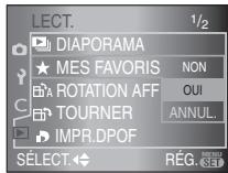 PANASONIC LUMIX DMC-L1K - Appuyez sur ▼ pour sélectionner [OUI], puis appuyez sur [MENU/SET]. - 1