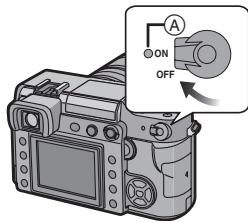 PANASONIC LUMIX DMC-L1K - Mise en marche de l'appareil photo - 1