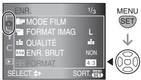 PANASONIC LUMIX DMC-L1K - Affichage de l'heure de la destination du voyage (heure mondiale) - 1