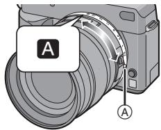 PANASONIC LUMIX DMC-L1K - Réglage automatique de l'exposition avec priorité à la vitesse d'obturation [S] - 1