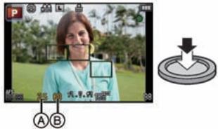 PANASONIC DMCGF3KEG - Odaklamak için fotoğraf çekim düğmesine yarıya kadar basın. - 2