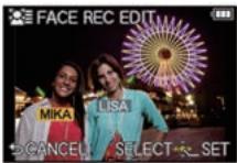 PANASONIC DMCGF3KEG - [FACE REC EDIT] (Yüz kaydını düzenleme) - 1