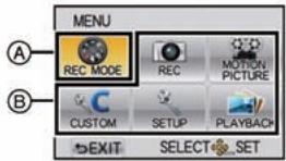 PANASONIC DMCGF3KEG - Menünün Ayarlanması - 1