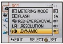 PANASONIC DMCGF3KEG - [MENU/SET] düğmesine basın. - 8