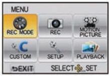 PANASONIC DMCGF3KEG - [MENU/SET] düğmesine basın. - 3