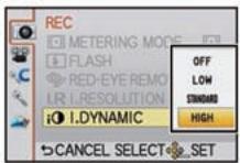 PANASONIC DMCGF3KEG - ▲/▼ düğmesine basarak veya kontrol düğmesini çevirerek ayarları seçin. - 1
