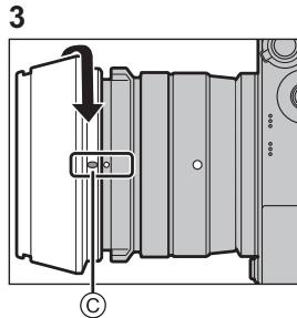 PANASONIC DMC-GM1LEG - ■ Anbringen des Dekorationsrings - 2