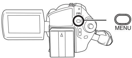 PANASONIC SDR-H250EF - appuyer sur la manette de commande. - 1
