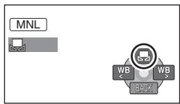 PANASONIC SDR-H250EF - Déplacer la manette de commande vers le haut pour sélectionner [■]. - 1