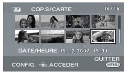 PANASONIC SDR-H250EF - Sélectionner [Selectionner] ou [TOUS], puis appuyer sur la manette. - 1