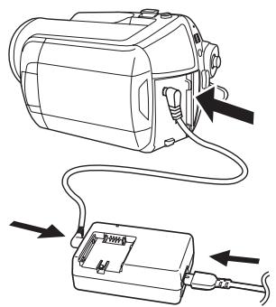 PANASONIC SDR-H250EF - Branchement à la prise secteur - 1