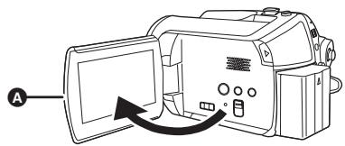 PANASONIC SDR-H250EF - Utilisation de l'écran à cristaux liquides (ou ACL) - 1