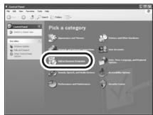 PANASONIC SDR-H250EF - Sélectionner [start] → ([Settings] →) [Control Panel] → [Add or Remove Programs (Applications)]. - 1