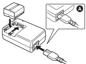 PANASONIC SDR-H250EF - Recharge de la batterie - 1