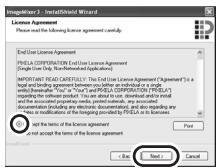 PANASONIC SDR-H250EF - license agreement] et cliquer sur [Next]. - 1