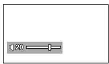 PANASONIC SDR-H250EF - Déplacer le levier du volume pour modifier le niveau du volume. - 2