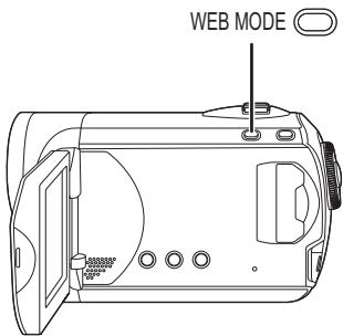 PANASONIC SDR-S26 - Appuyez sur la touche WEB MODE. - 1
