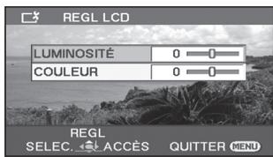PANASONIC SDR-S26 - Régler la luminosité et le niveau de couleur - 1