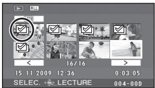 PANASONIC SDR-S26 - Supprimer les scènes copiées collectivement - 1
