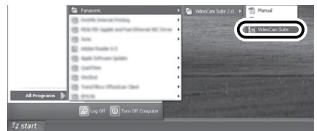 PANASONIC SDR-S26 - Assurez-vous que [MATSHITA SD VIDEO CAMERA USB Device] est sélectionné puis cliquez sur [OK]. - 1