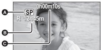 PANASONIC SDR-S26 - Indications sur I'ecran - 1