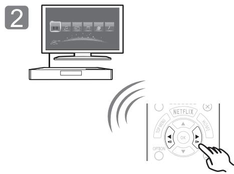 2 NETFLIX OPTION OK RETURN SELECT ON/OFF ON/OFF