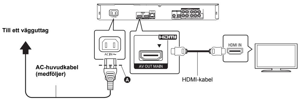 PANASONIC DMP-BDT570 - Guide för snabbstart - 1