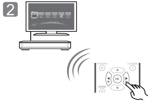 PANASONIC DMP-UB900,  DMP-UB900EGK - STAP 4 : Afspelen van een disk - 2