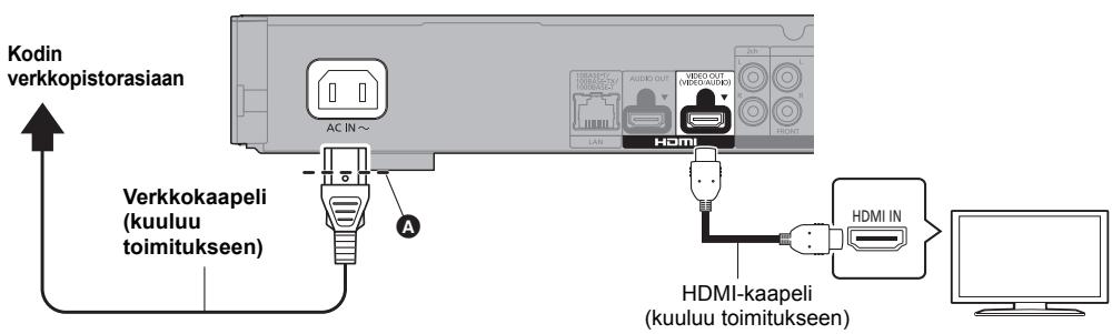 PANASONIC DMP-UB900,  DMP-UB900EGK - VAIHE 1: Liittäminen televisionoon - 1