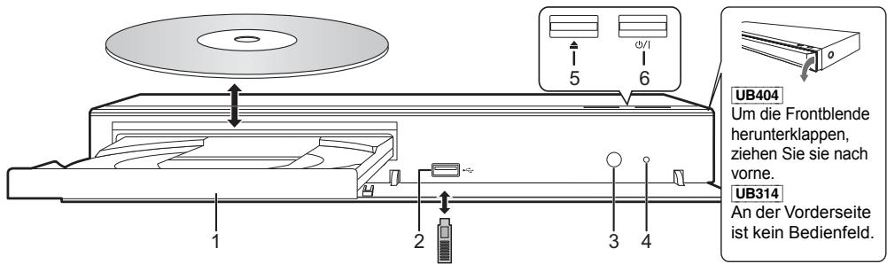 PANASONIC DMPUB404EG - Vorderseite - 1