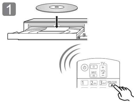 PANASONIC DMPUB404EG - STEP 4 : Playing a disc - 1
