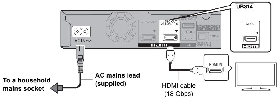 PANASONIC DMPUB404EG - Quick Start Guide - 1
