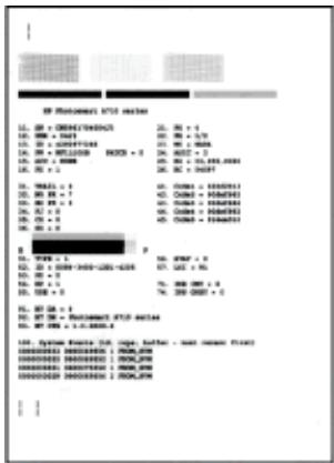 HP PHOTOSMART A618 - Pour imprimer une page de test - 1