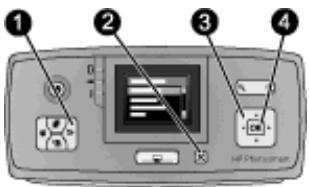 HP PHOTOSMART A618 - Utilisation des menus de l'imprimante - 1