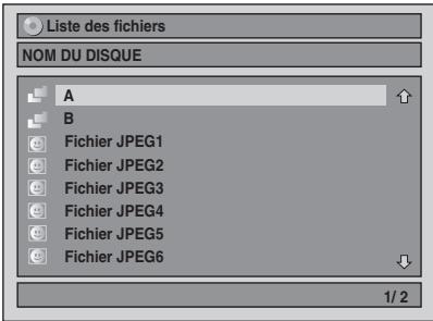 THOMSON CB 1000 - Appuyez sur le [▲ / ▼] pour sélectionner le piste / le fichier ou la dossier que vous voulez, puis appuyez sur [ENTER/OK]. - 1