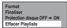 THOMSON CB 1000 - Effacement de toutes les Playlists - 2