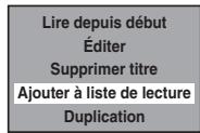 THOMSON CB 1000 - Ajout de titres à une Playlist - 2