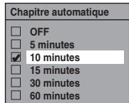THOMSON CB 1000 - Réglage du chapitrage automatique - 2
