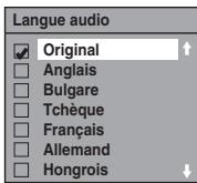 THOMSON CB 1000 - Langue audio (Par défaut: Original) (DVD uniquement) - 1