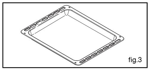 BRANDT KV571XN1 - - Multi-purpose dripping pan fig.3 - 1