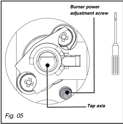 BRANDT TG610WS1 - - Switching from butane/propane gas to natural gas or to butane-air gas/propane-air gas - 3