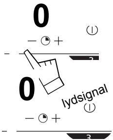 0 - + ① - - 3 0 lydsignal - + ① - - 3