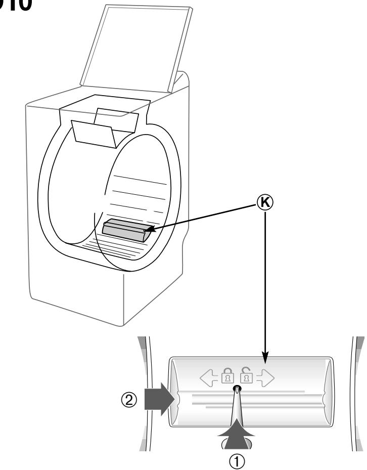 BRANDT WTC0812A - (for machines fitted with gently opening doors) - 2