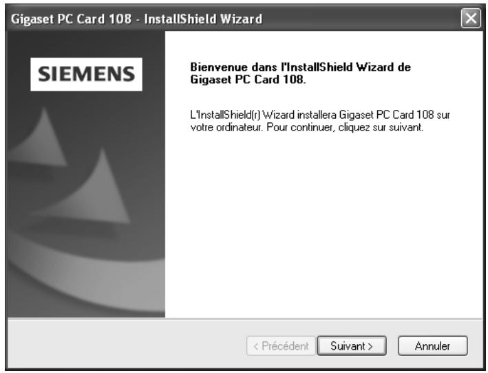 SIEMENS GIGASET PC CARD 108 - Remarque : - 1