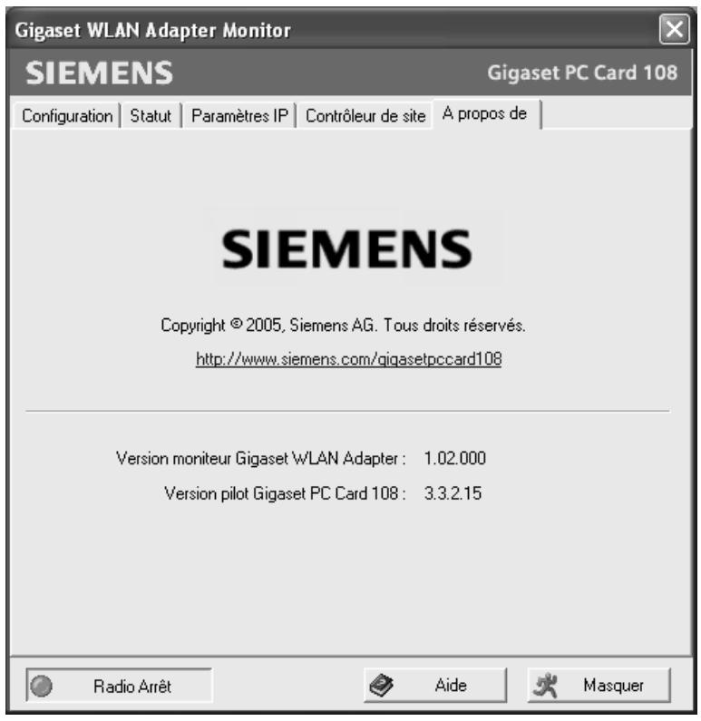 SIEMENS GIGASET PC CARD 108 - Remarque : - 1